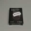 Glam brushs Mini Hair Straightener,3-Speed Temperature Control, Portable Electric Hair Straightener Brush 30s Heating,Rapid Heating & Anti Scald Shell, Cordless Straightening Comb for Travel(Pink)