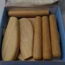 Bunny Chair for Kids 1-4 Years, Wooden Base with Removable Cushion, Anti-Tip Toddler Stool, Baby Nursery Decor Gift, Rabbit Design1pack/Brown (Camel)