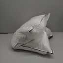 Mosluna Feather Down Pillows King Size Set of 2, Luxury Hotel Collection Bed Pillow 1 Pack, Airyfil™ Powered Fillings & Feathers Pillow，Fluffy Plush for Side Sleepers, Medium Firm, 20x36 in.