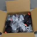 SPACEKEEPER Workbench Casters kit 920 Lbs Retractable Casters Heavy Duty Bench Caster Wheels Side Mounted Retractable Workbench Wheels Designed for Workbenches Machinery & Tables, 4 Pack