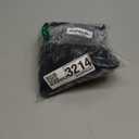 Viottiset Women's Ruched High Cut One Piece Swimsuit Tummy Control Bathing Suit Monokini (XX-Large, Black)