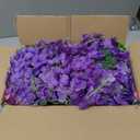 40 Pack Pink Purple White Wisteria Hanging Flowers, Fake Hanging Flowers for Decoration,Vines for Bedroom, Wisteria Flower Garland for Home ,Party,Wall,Wedding Decoration,Baby Shower(3.6 Ft/Pcs)