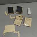 Mini Chalkboard Signs for Food, 18 Pack Framed Small Chalk Boards with Stand Including 3 White Chalk Sticks, Food Party Label Tags, Wedding Buffet Cheese Candy Table Supplies