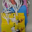 Hallmark Disney 4" Mini Gift Bags (18 Bags: Mickey, Minnie, Goofy, Pluto) for Party Favors, Gift Cards, Classroom Treats
