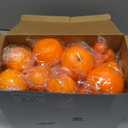 30pcs Artificial Fake Oranges Christmas Decoration Simulation Fruit Mix Size Oranges Sets for Christmas Home Kitchen Decoration Photography Prop