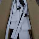 Marsail Electric Standing Desk with Ergonomic Keyboard Tray, Adjustable Desk with 27.5 to 46.7 Height Range, 4 Memory Presets, Smooth and Quiet Lifting, 48 x 24 inch Adjustable Height,TZESD14 Brown