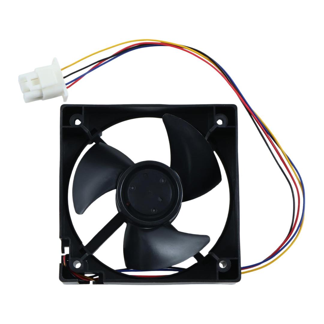 Refrigerator Freezer Evaporator Fan Motor WR60X25858 WR60X10340 Compatible with GE Refrigerator Freezer Cooling Fan