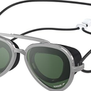 Speedo Kids' Swim Goggles Sunny G Ages 3-8 (Mariner Silver/Emerald/Silver )