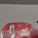 Womens Sexy Off Shoulder Maxi Dress Pleated See Through Flare Sleeve Button Down Slit Bodycon Long Dresses (Medium, Red)