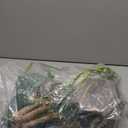 Crested Gecko Tank AccessoriesReptile Vines Plants with Coconut Shell Ladder Hideout Hermit Crab Decor for Bearded Dragon Lizard Chameleon Tortoise Snake