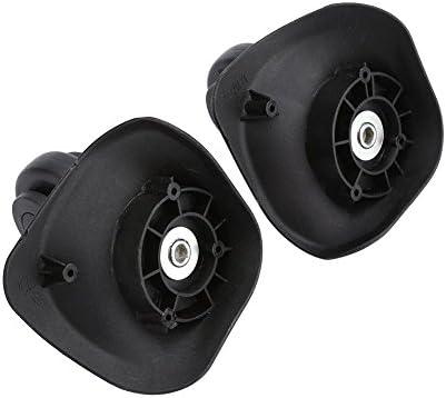 1 Pair Luggage Suitcase Wheels PVC Suitcase Replacement Wheels great Accessory for Luggage Suitcase (W041-2 L)