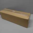 AIKASY Full Size Canopy Bed Frame with Outer Support, Thickened Metal Poles & Four Corner Brackets, Compatible with Metal/Wood Base for Bedroom Decor (White)