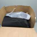 Foam Ball Pits for Toddlers Kids Square Soft Ball Pits Ideal Gift Play Toy for Children Kiddie Pools - Black (90cm)