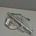 SMARTAKE Paper Towel Holder, Paper Towel Dispenser Standing Weighted Base Non Slip, Spring Arm for Easy Tear, Stainless Steel Paper Towel Holder for Home Kitchen Countertop Tabletop, Silver