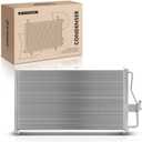 A-Premium Air Conditioning A/C Condenser Compatible with Chevrolet Camaro 1986-1991 & Pontiac Firebird 1986-1991, Replace# 3058523