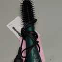 Aima Beauty Hair Dryer Brush, One Step Hair Dryer & Volumizing Hot Air Brush, 3 Heat/Speed Settings, Advanced Ionic Technology, Ceramic Coating, Nylon Pins & Tufted Bristles, Dark Green, 1000W, 125V
