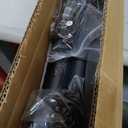 Tension Curtain Rod No Drilling, Heavy Duty 51-168 Inch, Black