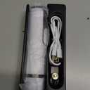 Upgraded Silent Dog Nail Grinder, Cordless Grooming Pro Nail Grinder with 3 Adjustable Speeds & Led Light, Painless Paws Grooming for Small Medium Large Dogs & Cats (2 Replacement Heads) (White)