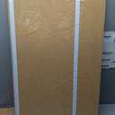 Samstar Large Bulletin Board - 48 x 36 Inches, Decorative Felt Pin Board for Wall - 4' x 3' Cork Board Alternative for Wall, Vision Board Photo Display Board Includes 30 Push Pins - Ginger Yellow