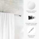 Design House 18 in Millbridge Towel Bar, Standard Wall Mount, Concealed Screws, Easy Installation, Polished Chrome, 19.96 in L x 1.81 in W x 3.15 in H, Item 533018