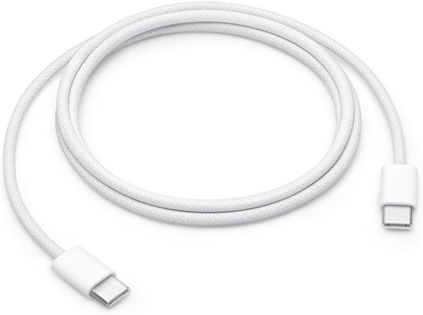 Apple 60W USB-C to USB-C Woven Charge Cable (1 m): Fast and Convenient Charging