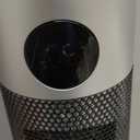 Space Heater with Remote, 15.7" Electric Tower Heater for Indoor Use,Fast Heating PTC Ceramic Heater Thermostat,45 Oscillation, 12H Timer, Quiet and Safe for Home Bedroom & Office