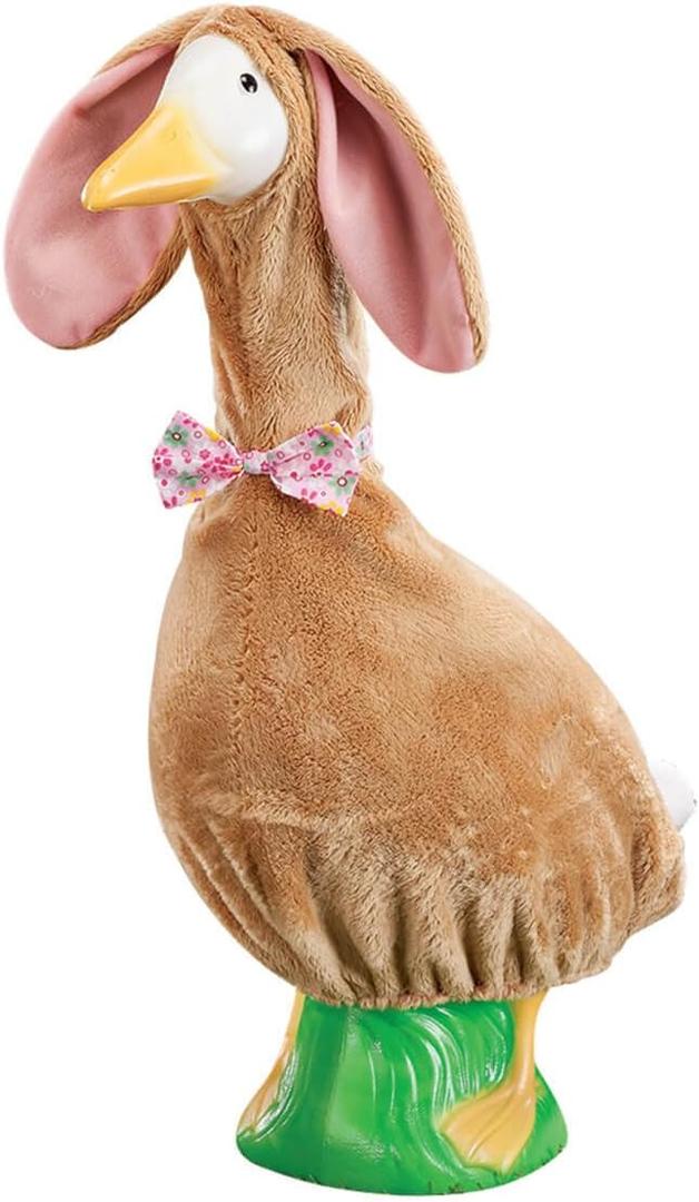 Fox Valley Traders Gaggleville Brown Bunny Goose Outfit, Fits Large 23" H Statue