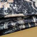 9 x 12 Area Rugs Living Room, Washable Boho Floral Rug Black Brown