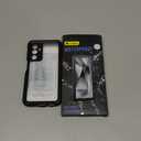 Lanhiem for Samsung Galaxy A25 5G Phone Case, IP68 Waterproof Dustproof, Built-in Screen Protector, Rugged Full Body Shockproof Protective Cover for Samsung A25 5G /4G 6.5", Black/Clear