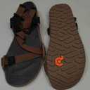Pulltop Men's Wide Barefoot Sandals - Minimalist | Zero Drop | Ultralight Trail Running Hiking Sandals Adjustable 11.7"