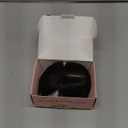 Bangs Hair Clip Human Hair Natural Black French Bangs for Women Fringe with Temples Hairpieces (Brown Black, 3D Bangs)