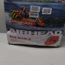Airhead Mable Inflatable Towable Tube, 1-4 Rider Models, Dual Tow Points, Full Nylon Cover, EVA Foam Pads, Patented Speed Valve, Boat Tubes and Towables Size 2 Rider