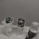 Ganiza Smoothie Blender, 900W Blenders for Shakes and Smoothies, 15-Piece Personal Blender and Grinder Combo for Kitchen, Smoothies Maker with 4 BPA-Free Portable Cup, Nutritious Recipe (Black)