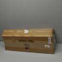 6 Packs 27 Inch Window Flower Box Extra Large Window Sill Herb Garden Long Rectangle Planter Plastic Boxes Outdoor with Drainage Trays for Balcony Windowsill Patio Garden