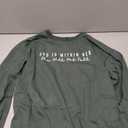 BEBNKGK Christian Sweatshirts for Women God Is Within Her Sweatshirts Christian Religious Sayings Long Sleeve Inspirational Blouse Top(Green,XL)