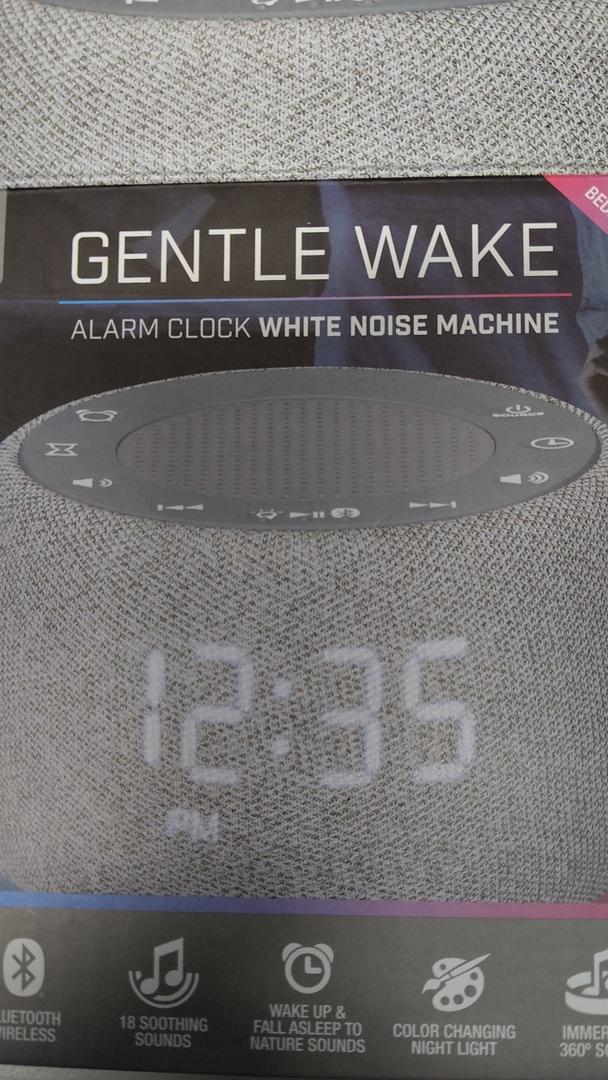 Gentle Wake Alarm Clock White Noise Machine