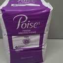 Poise Incontinence & Postpartum Pads for Bladder Leaks, 4 Drop Moderate Absorbency, Long Length, 108 Count