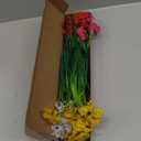 MACTING Artificial Flowers for Outdoors 6 Bundles Fake Flowers UV Resistant Faux Plastic Plants No Fade for Planters Window Box Patio Porch Garden Yard Indoor Outside Summer Decorations(Mix Color-1)