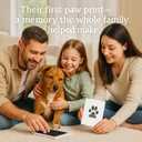 4 x PERZUMI Paw Print Kit for Dogs, 2 Pack, Inkless Clean Touch 2.3×3.7 in, Paw Print Kit for Dogs and Cats, Mess-Free for Puppies Kittens Pet Memorial