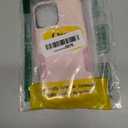 OtterBox iPhone 12 & iPhone 12 Pro Commuter Series Case - Ballet Way (Pink Salt/Blush), Slim & Tough, Pocket-Friendly, with Port Protection