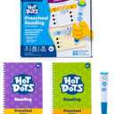 Educational Insights Hot Dots Preschool Reading Set - Preschool Workbooks with Interactive Pen, Homeschool Learning Activities, Learn to Read Activity Books for Kids Ages 4+