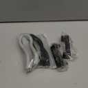 2 Pcs Stroller Phone Holder Portable Cell Phone Holder Stand Universal Stroller Accessories for Parent Baby Toddler Phone Clamp with Non Slip Silicone Arm Grip for Shopping Carts (Black, Grey)