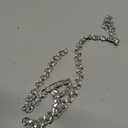 Jerler 1 Yard Rhinestone Trim, Crystal Rhinestone Chain Applique, Ideal for DIY Decoration and Wedding Clothing Embellishments, 0.6" Width (Crystal)