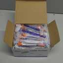 U-100 1ml Syringe with Needle, 31G 1/4" 6mm 1cc Syringes, Disposable Individual Package, Pack of 100