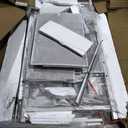 Casaottima L Shaped Computer Desk, 48 Inch Small Corner Desk with Storage Shelves & PC Stand, Reversible Gaming Desk for Bedroom, Modern Writing Study Table for Home Office, Vintage