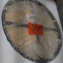 42" Height Round Bar Table with Solid Wood Top and Sturdy Metal Base, Rustic Industrial Pub Table for Kitchen, Dining Room, Home, and Bistro