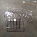 Sunglasses Organizer, Acrylic Sunglasses Storage 3 Layers, Clear Stackable Glasses Storage Organizer with Lid, Eyeglass Storage for Multiple Glasses, Reading Glasses