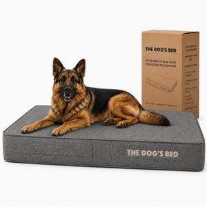 The Dog’s Bed Orthopedic Memory Foam Dog Bed, Waterproof XL 6 Inch Thick
