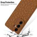 tharlet Compatible with Samsung Galaxy S26 Case, Cheetah Print Brown