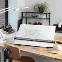 Acurit Multi-Angled 16x21 PXB Drawing Board for Artists and Designers - Portable Tabletop Workspace, Drawing, Sketching, Drafting, Painting - Portable Laminated Surface w/Ruler & Parallel Motion Bar